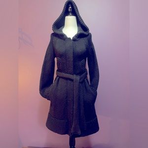 Free People Hooded Cardigan Sweater